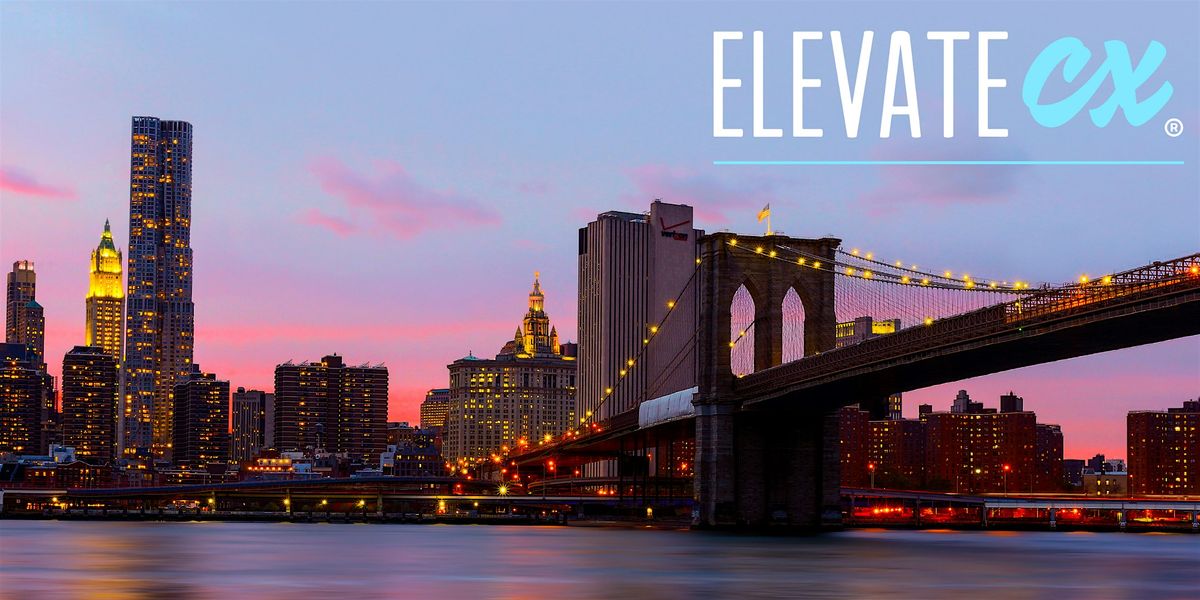ElevateCX: NYC 2025, 24 October | Event in Brooklyn | AllEvents