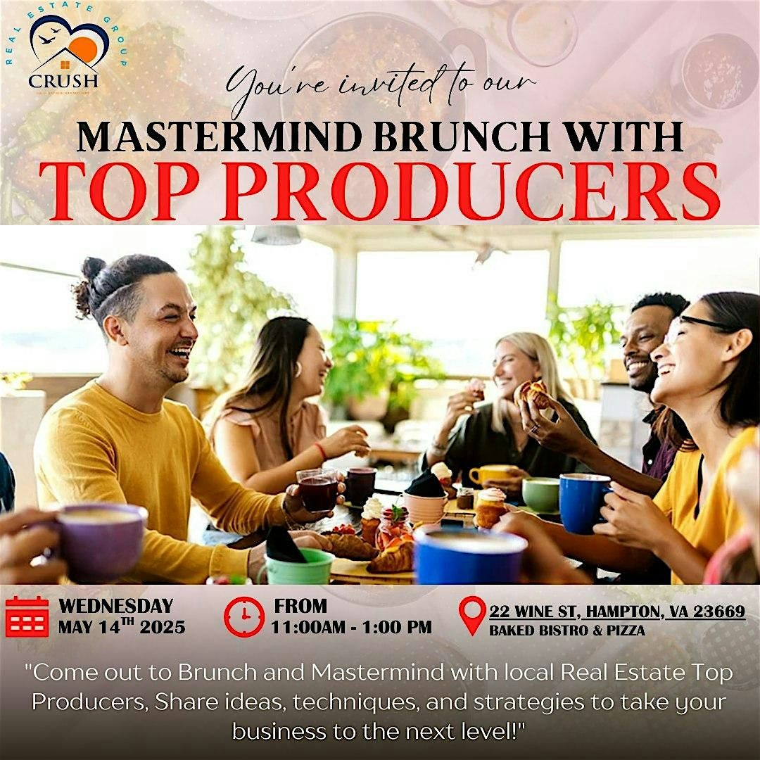 Mastermind Brunch With Top Producers - May, 14 May | Event in Hampton | AllEvents