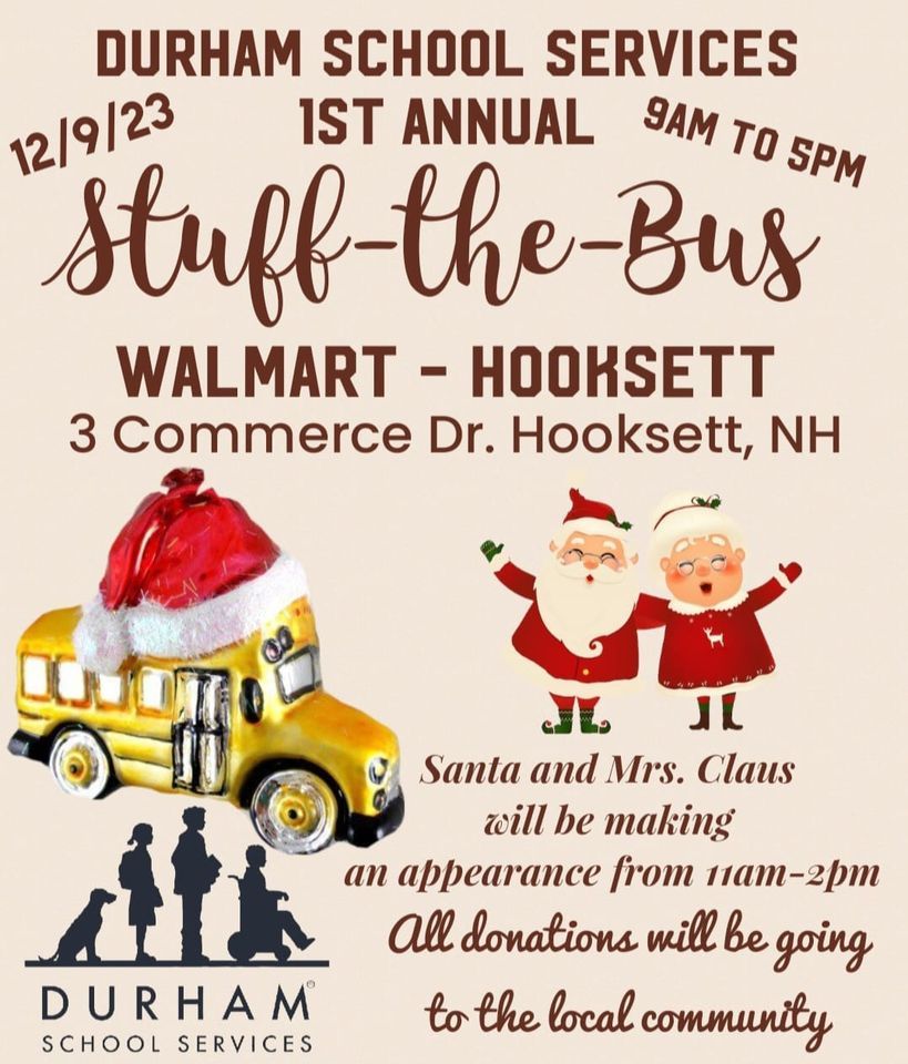 Stuff the Bus, Walmart Hooksett, Manchester, December 9 2023 AllEvents.in