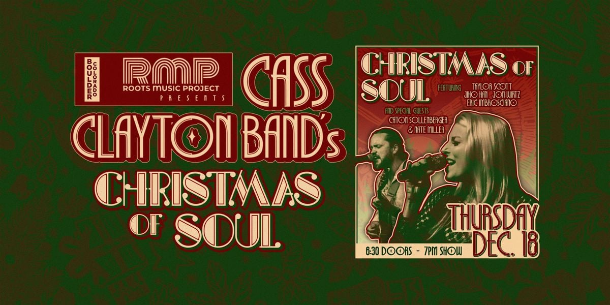 Cass Clayton Band: A Christmas of Soul, 18 December | Event in Boulder | AllEvents