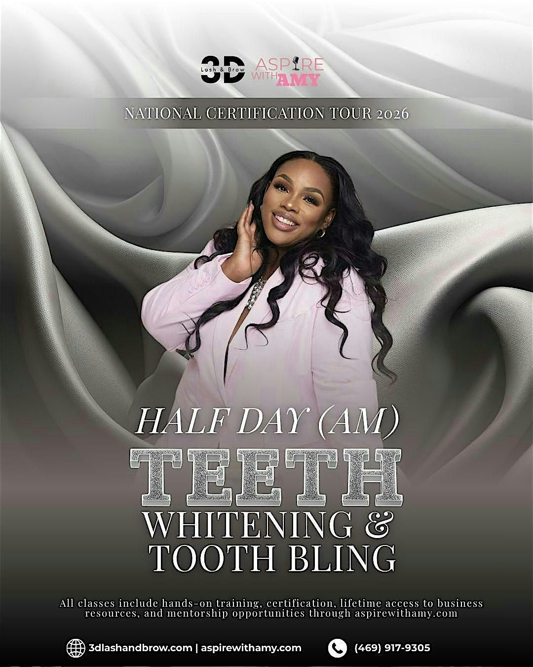 TEETH WHITENING + TOOTH BLING CERTIFICATION – AUSTIN, TX (April 13, 2026), 13 April | Event in Austin | AllEvents