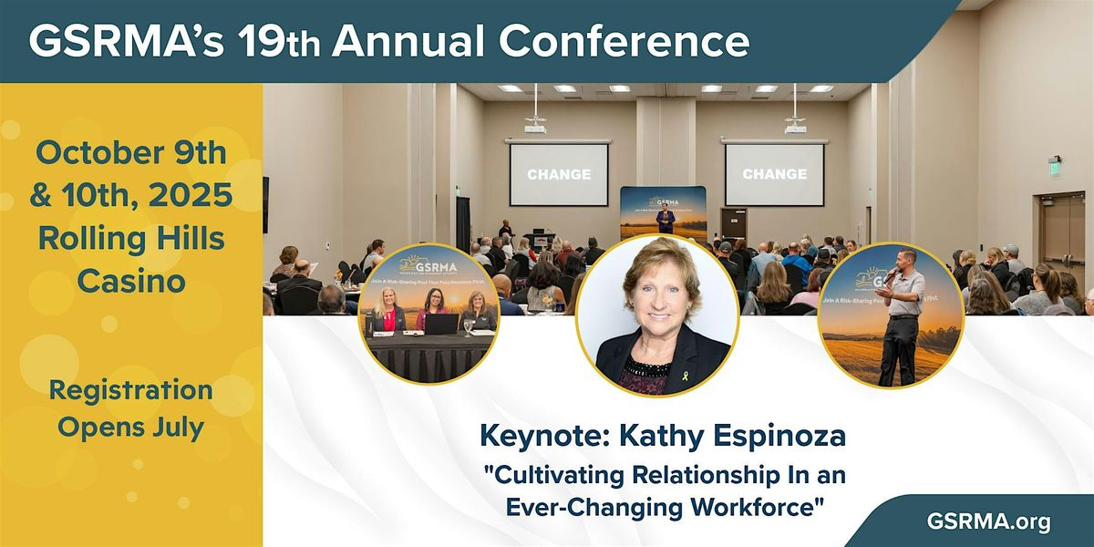 GSRMA 19th Annual Training Conference, 9 October | Event in Corning | AllEvents
