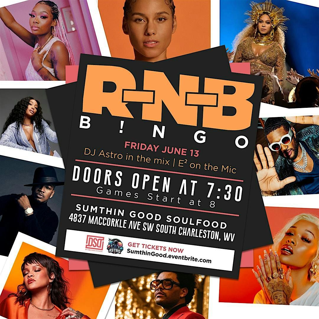 SOUTH CHARLESTON R&B SOUL B!NGO, 13 June | Event in South Charleston | AllEvents
