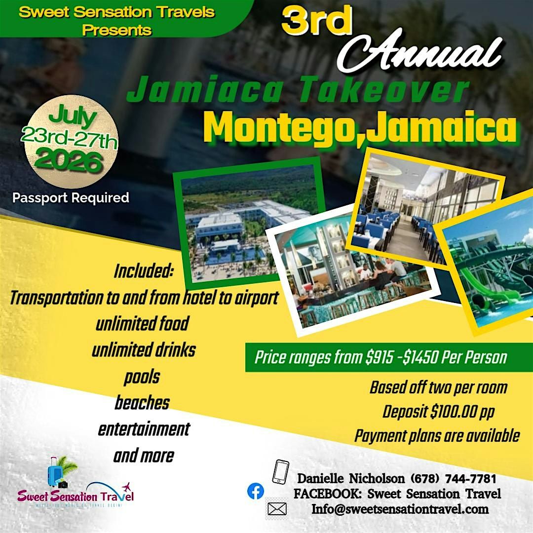 Jamaica Takeover 2026, 23 July | Event in Montego Bay | AllEvents