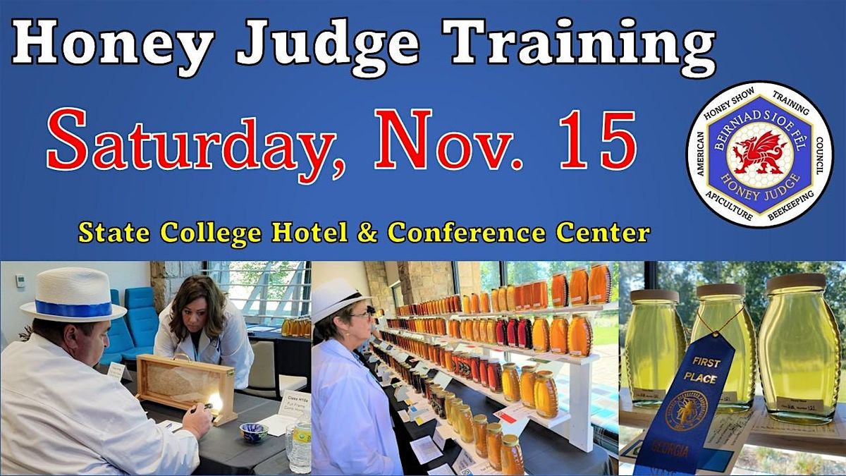 Introductory Honey Judge Training, 15 November | Event in State College | AllEvents