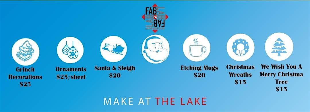 Christmas Gift IDEAS - YOU PICK THE WORKSHOP Fab Lab at LMC, 18 December | Event in Benton Harbor | AllEvents