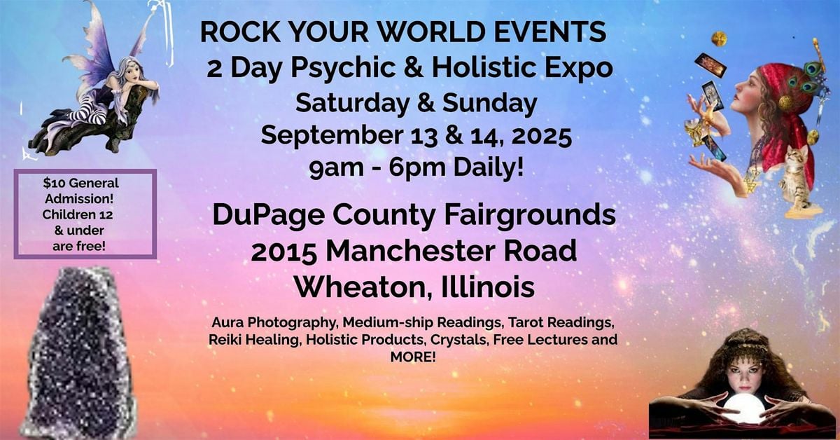 2 Day Psychic & Holistic Expo in Wheaton!, 13 September | Event in Wheaton | AllEvents