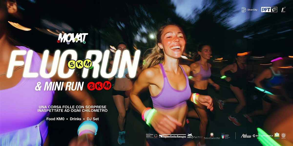 Movat Fluo Run, 30 August | Event in Piacenza | AllEvents