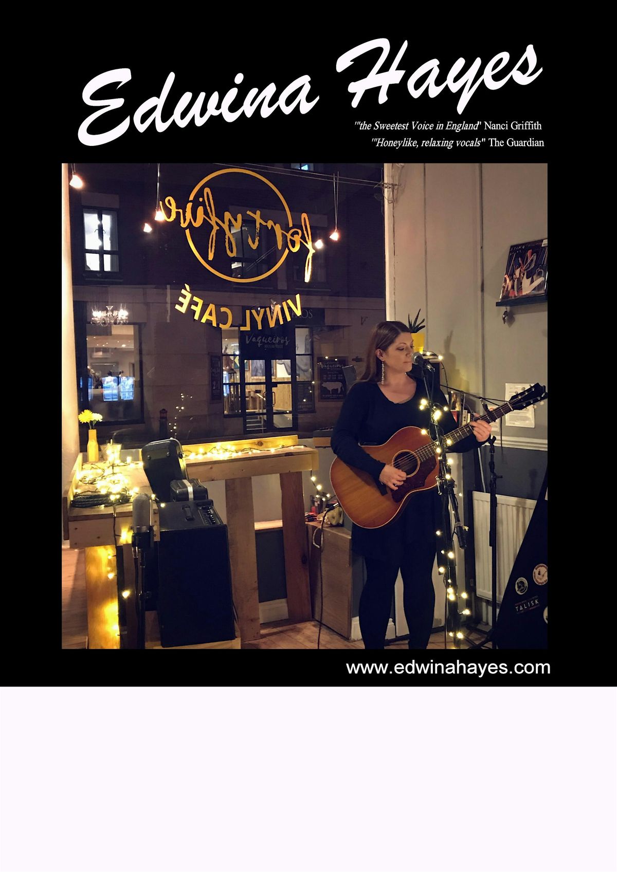 Edwina Hayes, 3 January | Event in Acomb | AllEvents