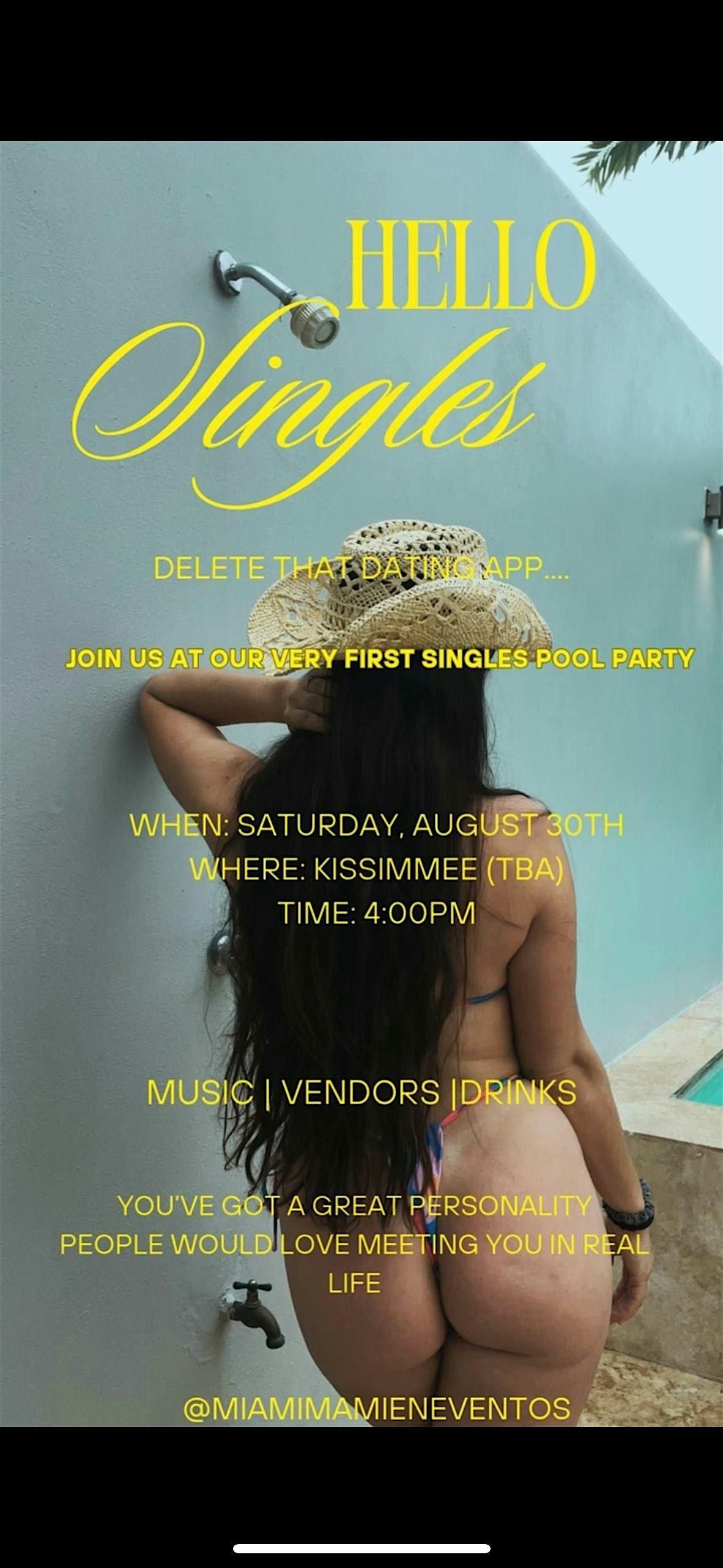 Singles Pool Party, 30 August | AllEvents