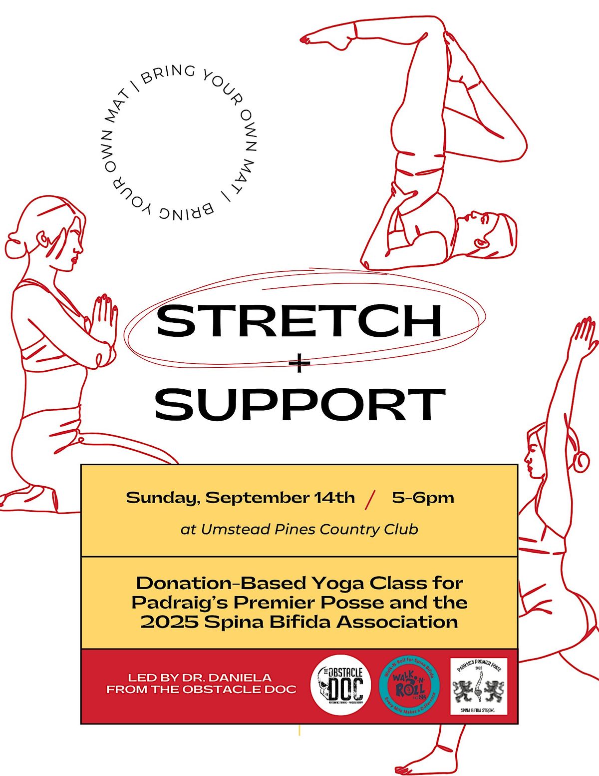 Stretch + Support, 14 September | Event in Durham | AllEvents