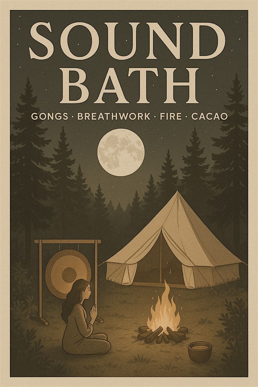 Full Moon Sound Bath in the Woods. Cacao • Fire • Deep Relaxation, 2 November | Event in Arundel | AllEvents
