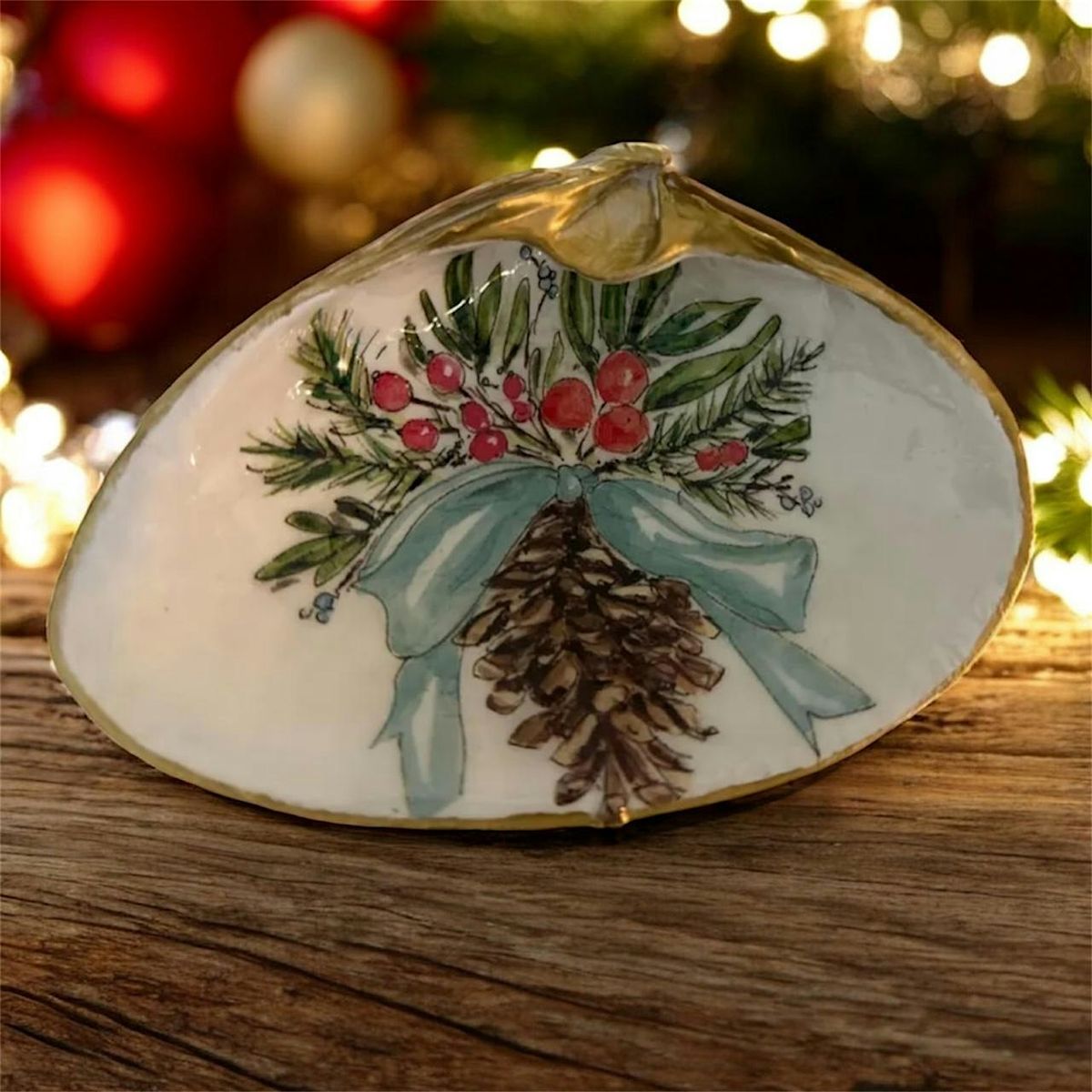 Sip & Create Christmas Shells, 28 November | Event in Newtown | AllEvents