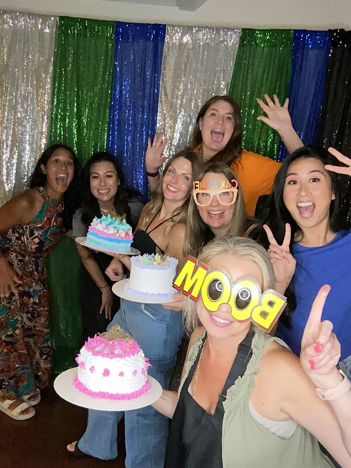 Cake and Sip San Diego "Cheers to 2 Years Cake Decorating Party!", 28 June | Event in San Diego