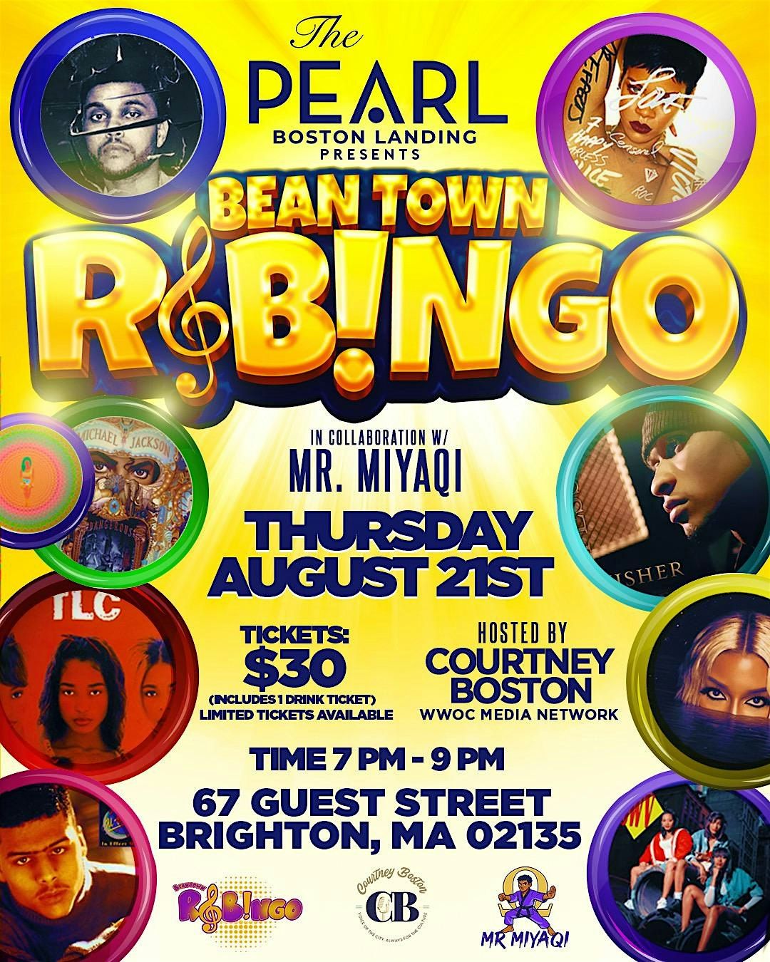 Beantown R & Bingo, 21 August | Event in Boston | AllEvents