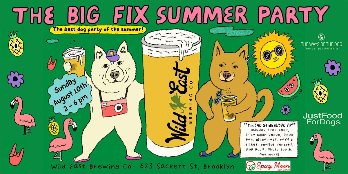 The Big Summer Fix! KK9R Summer Party at Wild East Brewing Co. | Event in Brooklyn | AllEvents