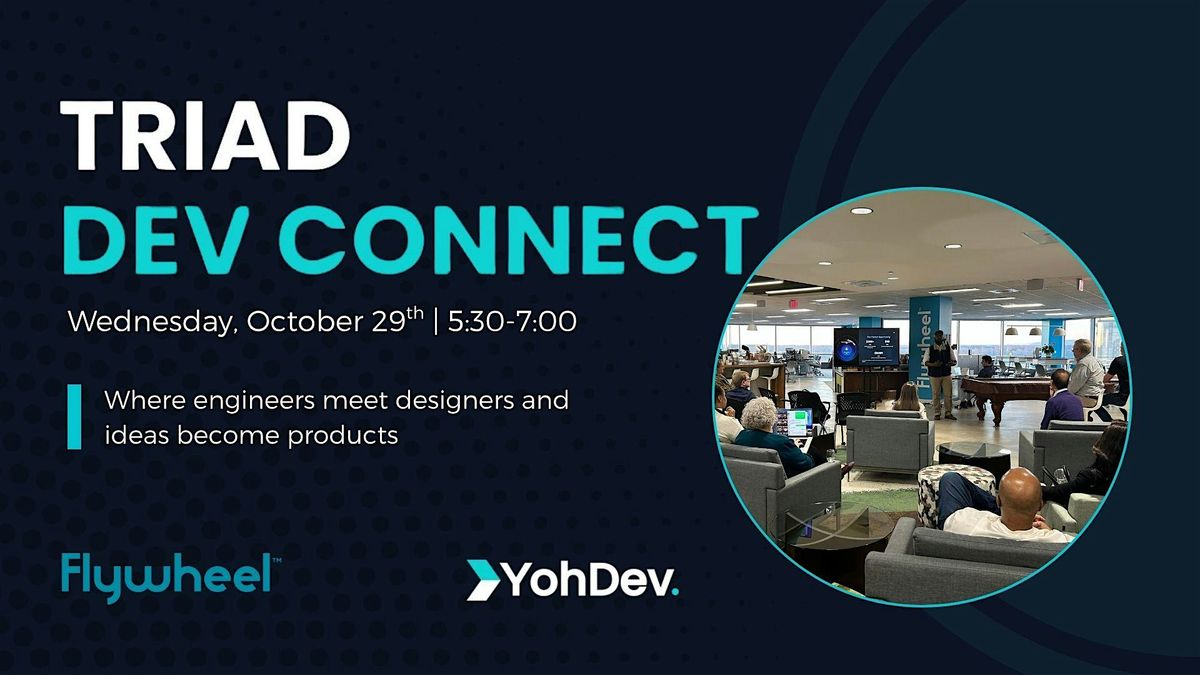 Triad Dev Connect, 29 October | Event in Winston-Salem | AllEvents