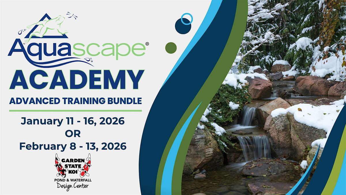 Aquascape Academy Advanced Training Bundle