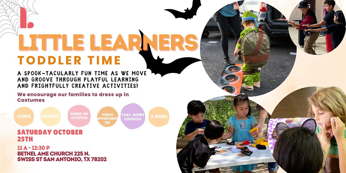 Little Learners Toddler Time, 25 October | Event in San Antonio | AllEvents