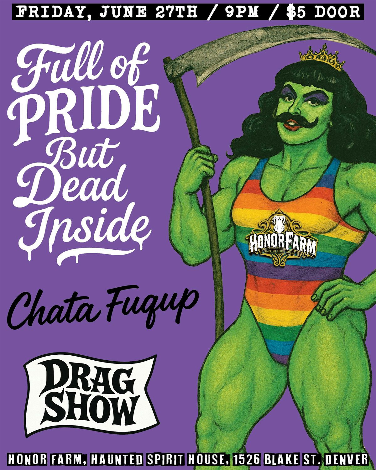 Full of Pride… But Dead Inside!, 27 June | Event in Denver | AllEvents