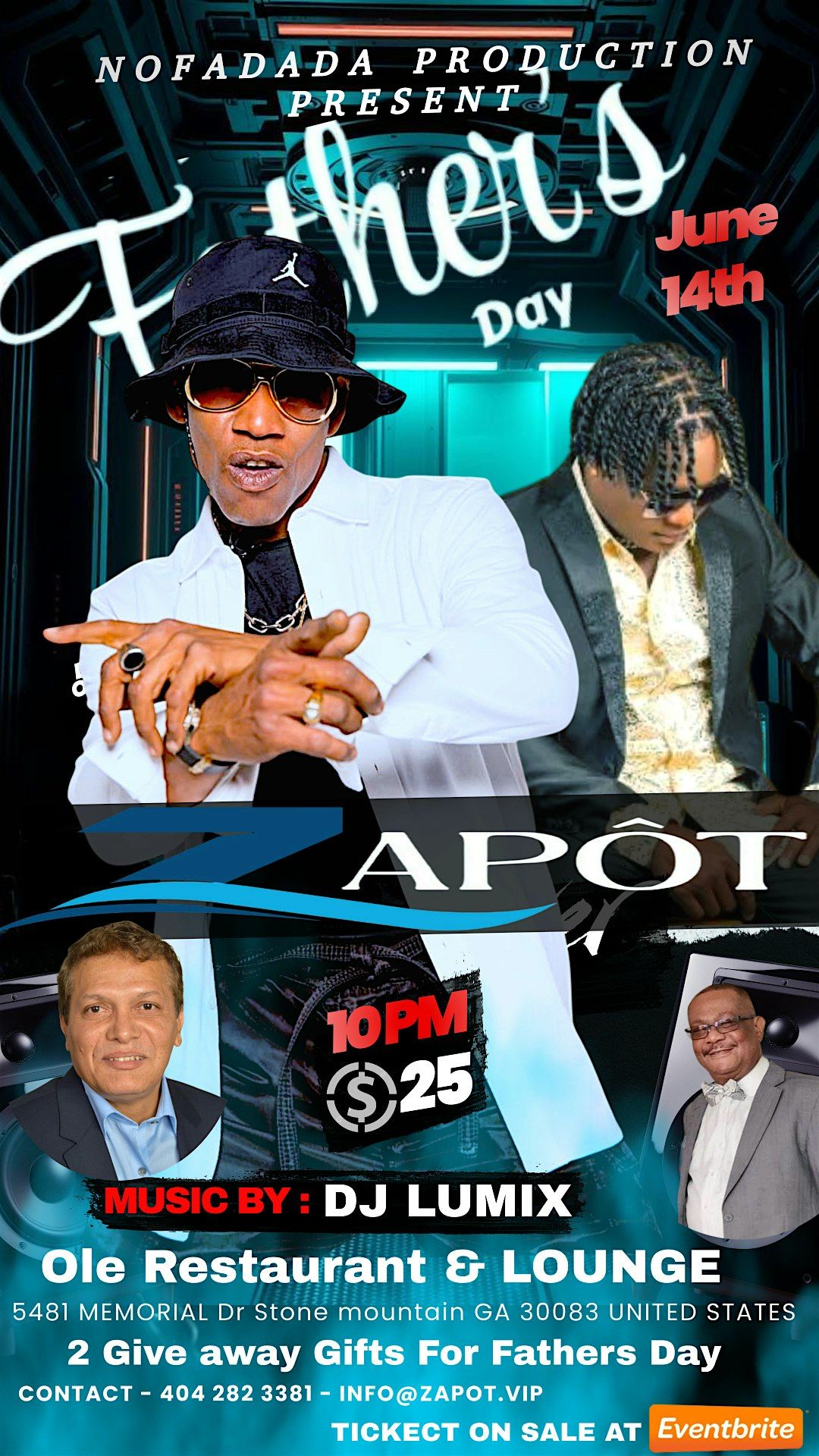 Soiree avec Zapot., 14 June | Event in Stone Mountain | AllEvents