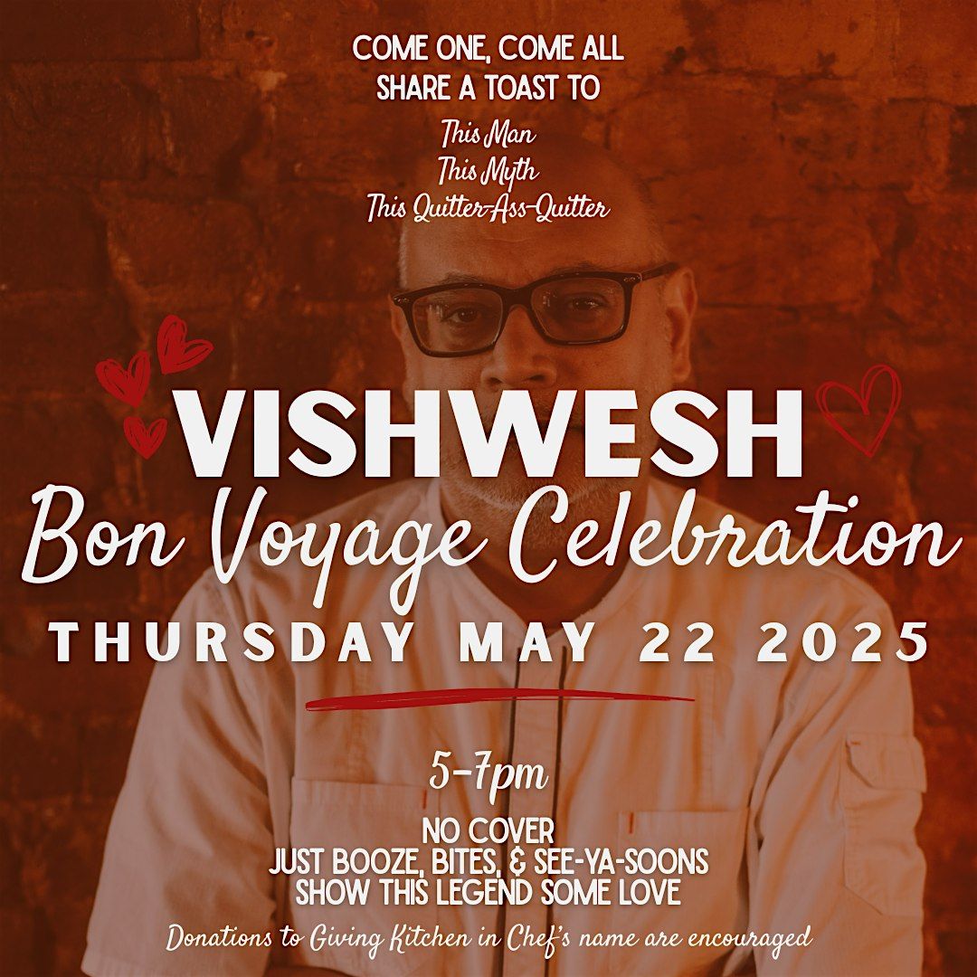 VISHWESH BON VOYAGE CELEBRATION, 22 May | Event in Oxford | AllEvents