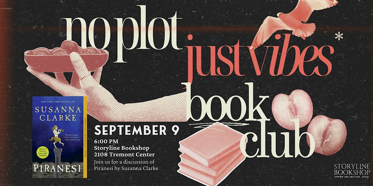 Storyline Book Club: No Plot, Just Vibes, 9 September | Event in Upper Arlington | AllEvents