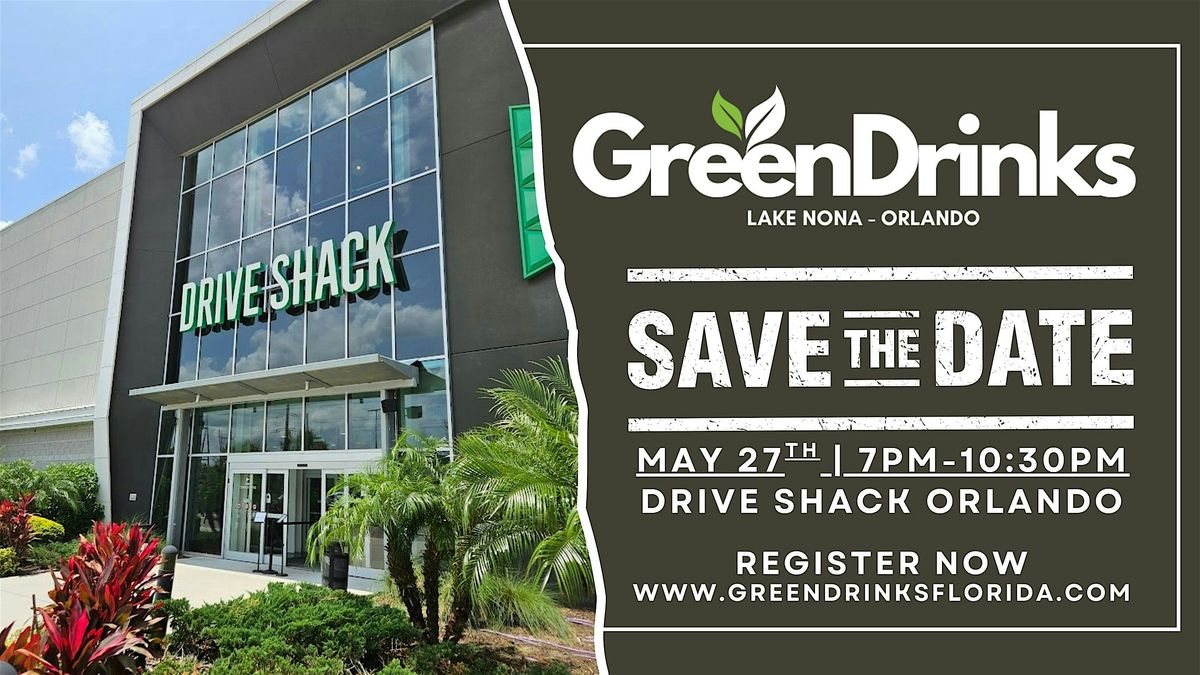 May 2025 | Green Drinks  | Orlando/Lake Nona, 27 May | Event in Orlando | AllEvents