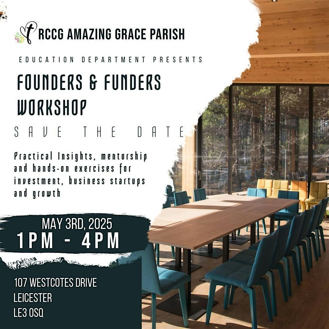 Founders and Funders Workshop | Event in Leicester | AllEvents