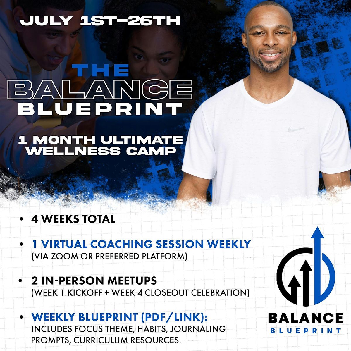 The Balance Blueprint: 1 Month Ultimate Wellness Camp, 1 July | Event in Memphis | AllEvents