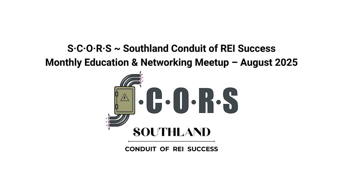 S·C·O·R·S  ~ August 2025 Meetup, 26 August | Event in Frankfort | AllEvents