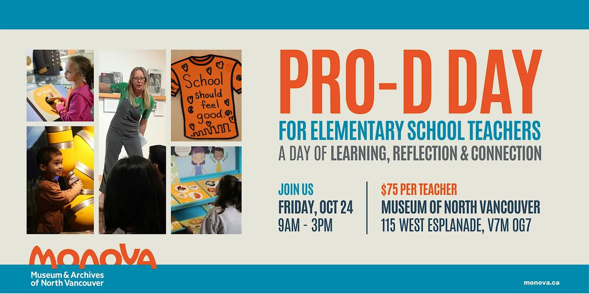 Pro-D Day for Elementary School Teachers, 24 October | Event in North Vancouver | AllEvents