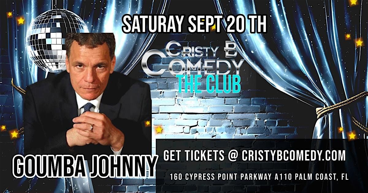 Saturday Night Comedy with Goumba Johnny 8:30pm, 20 September | Event in Palm Coast | AllEvents