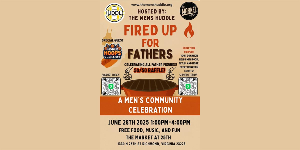 Fired Up For Fathers A Celebration For  Men, 28 June | Event in Richmond | AllEvents