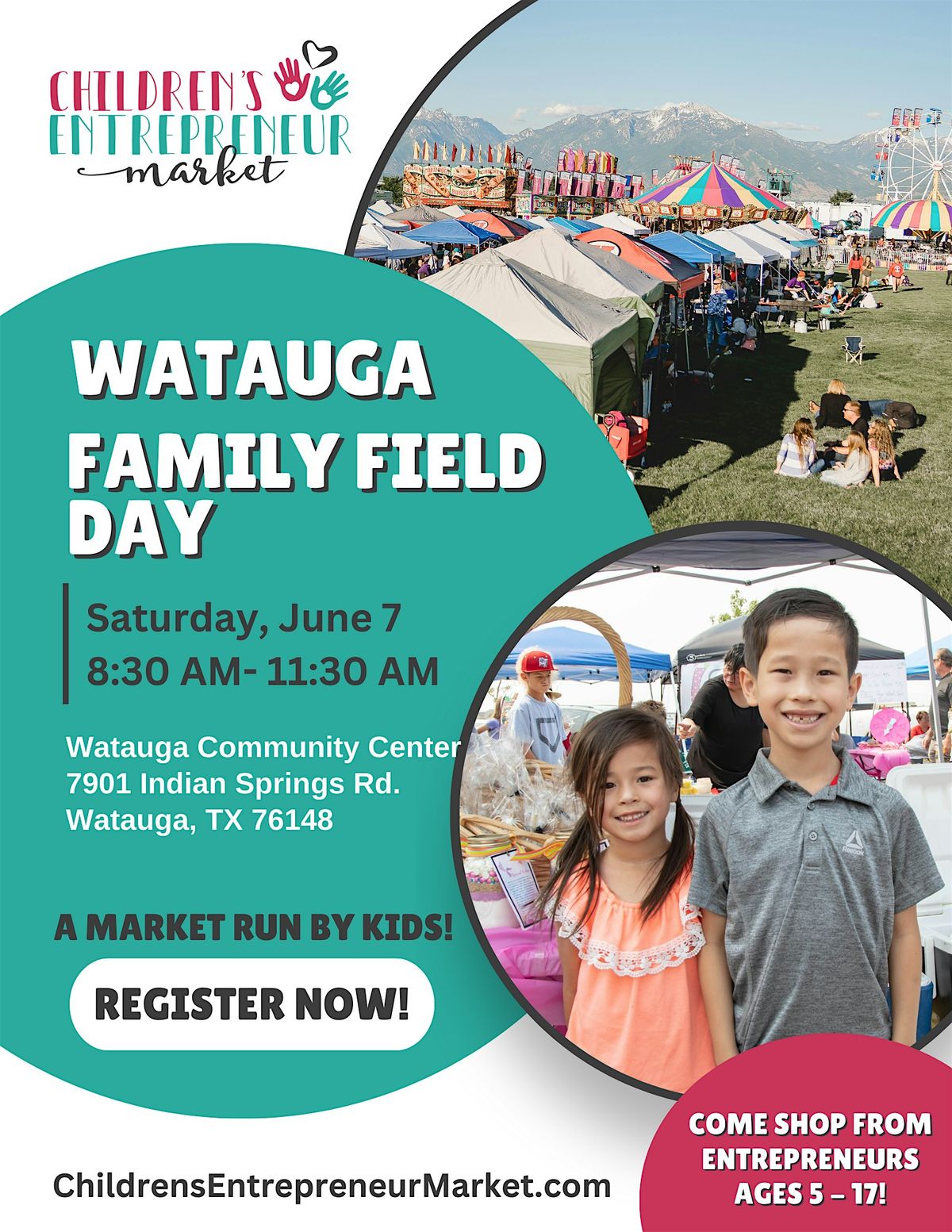 Children's Entrepreneurs Market at Watauga Family Field Day, 7 June | Event in Watauga | AllEvents