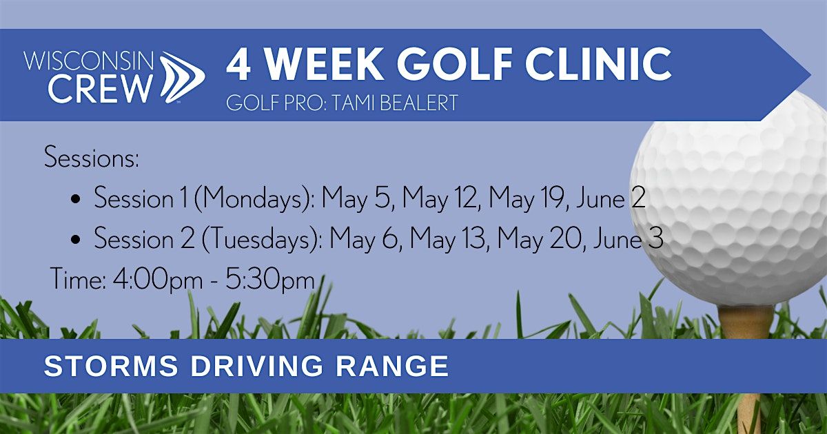 WCREW 4-week Golf Clinic, 5 May | Event in Brookfield | AllEvents