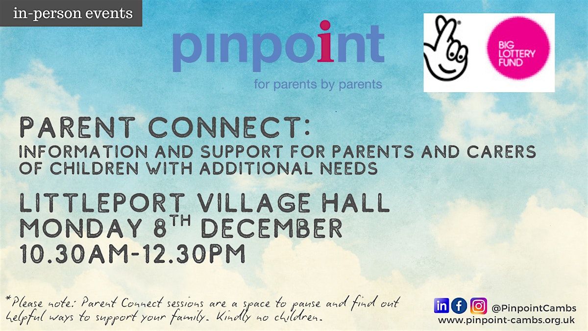 Parent Connect Littleport, 8 December | Event in Littleport | AllEvents