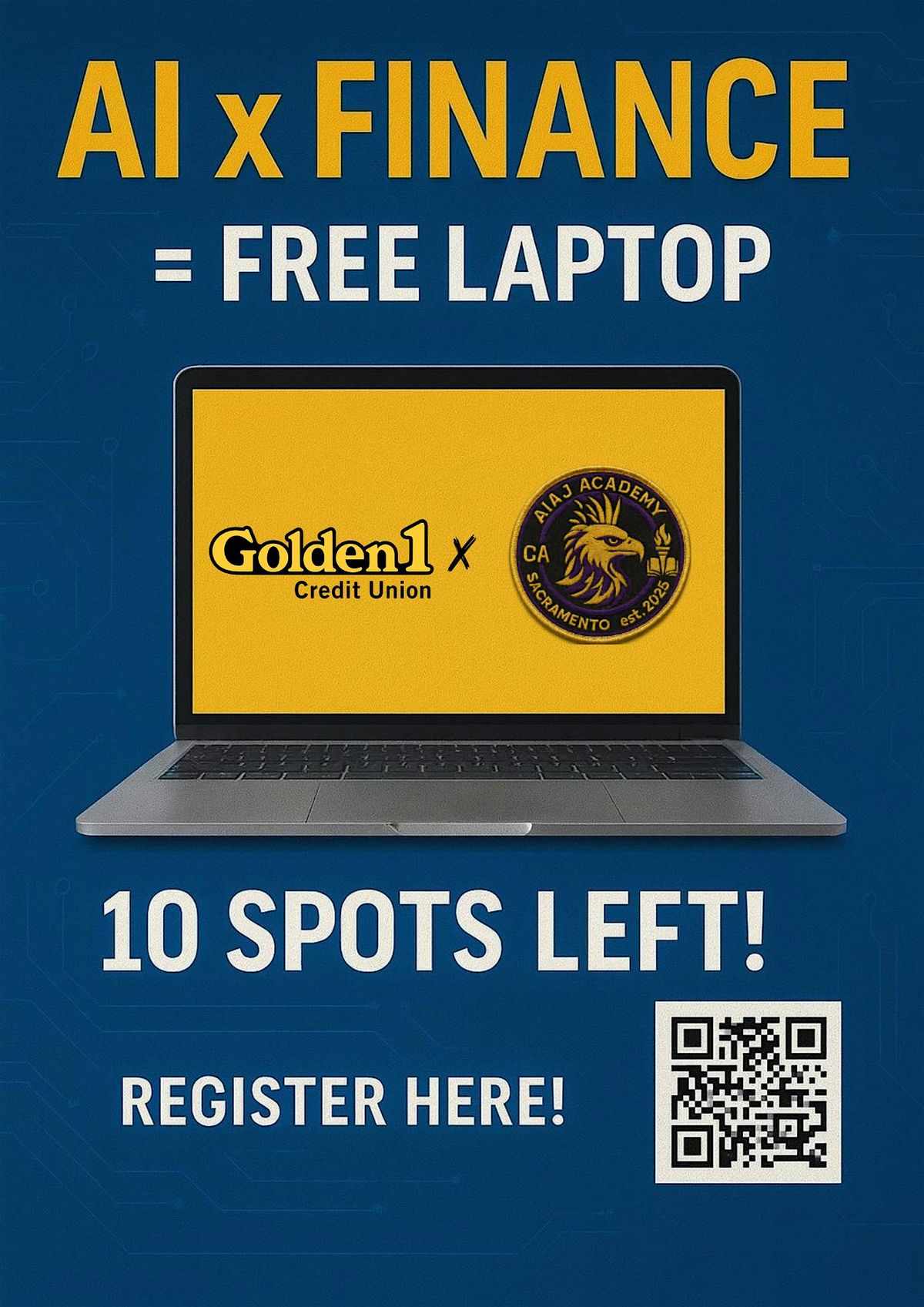 AI × Finance II: Empower Your Future — Free Laptop Workshop for Youth