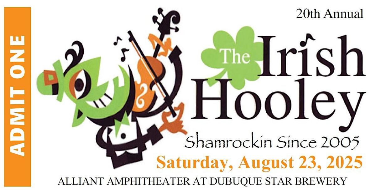 Irish Hooley Music Festival 2025, Our 20th Anniversary!, 23 August | Event in Dubuque | AllEvents