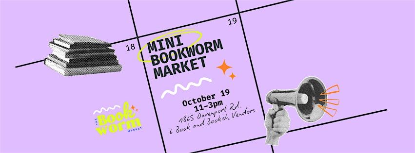 The Mini Bookworm Pop-Up, 19 October | Event in Toronto | AllEvents