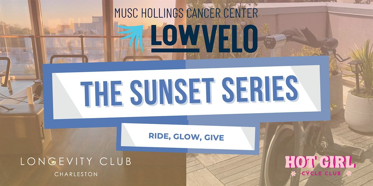 LOWVELO | The Sunset Series: Ride, Glow, Give, 17 August | Event in Charleston | AllEvents