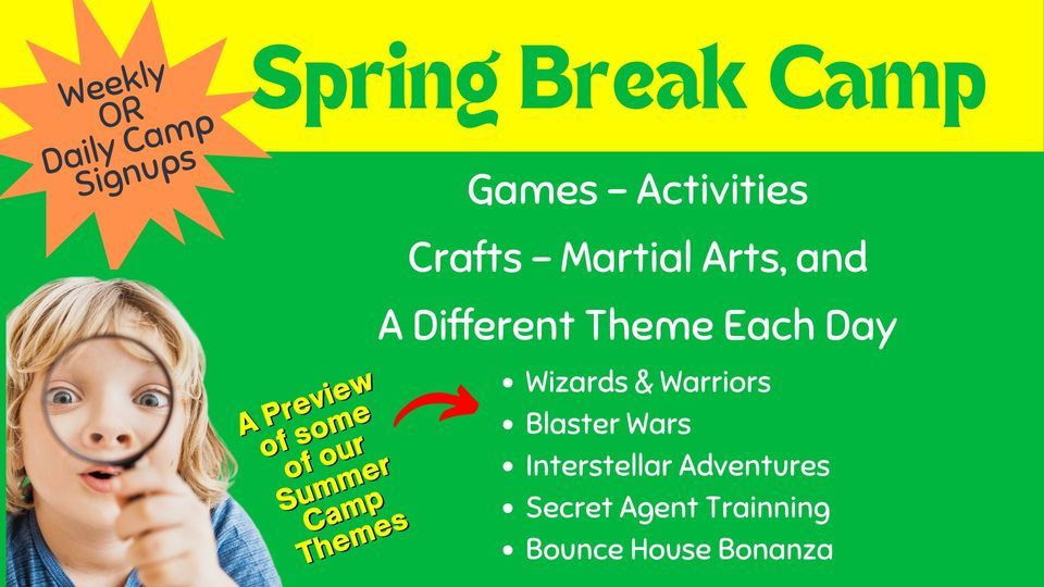 Spring Break Camp (Summer Camp Preview!), Northwest Martial Arts