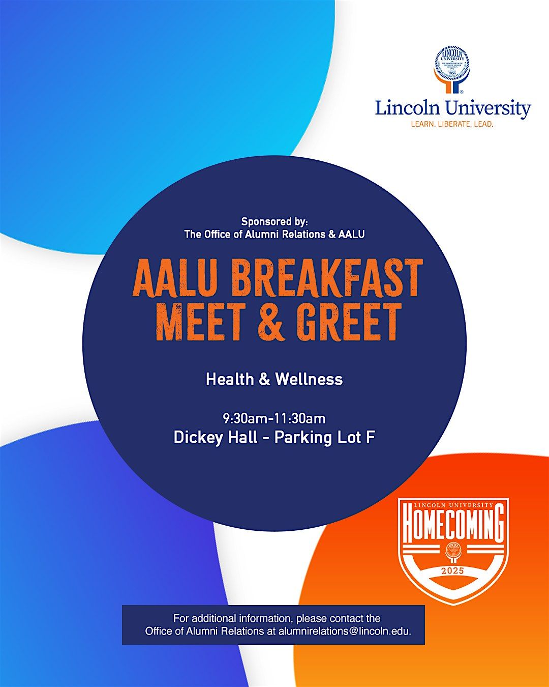 Alumni Breakfast Meet & Greet, 25 October | Event in Lincoln University | AllEvents
