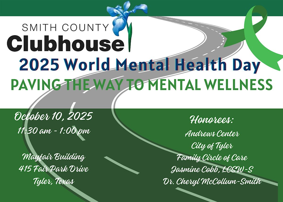 2025 World Mental Health Day Luncheon, 10 October | Event in Tyler | AllEvents