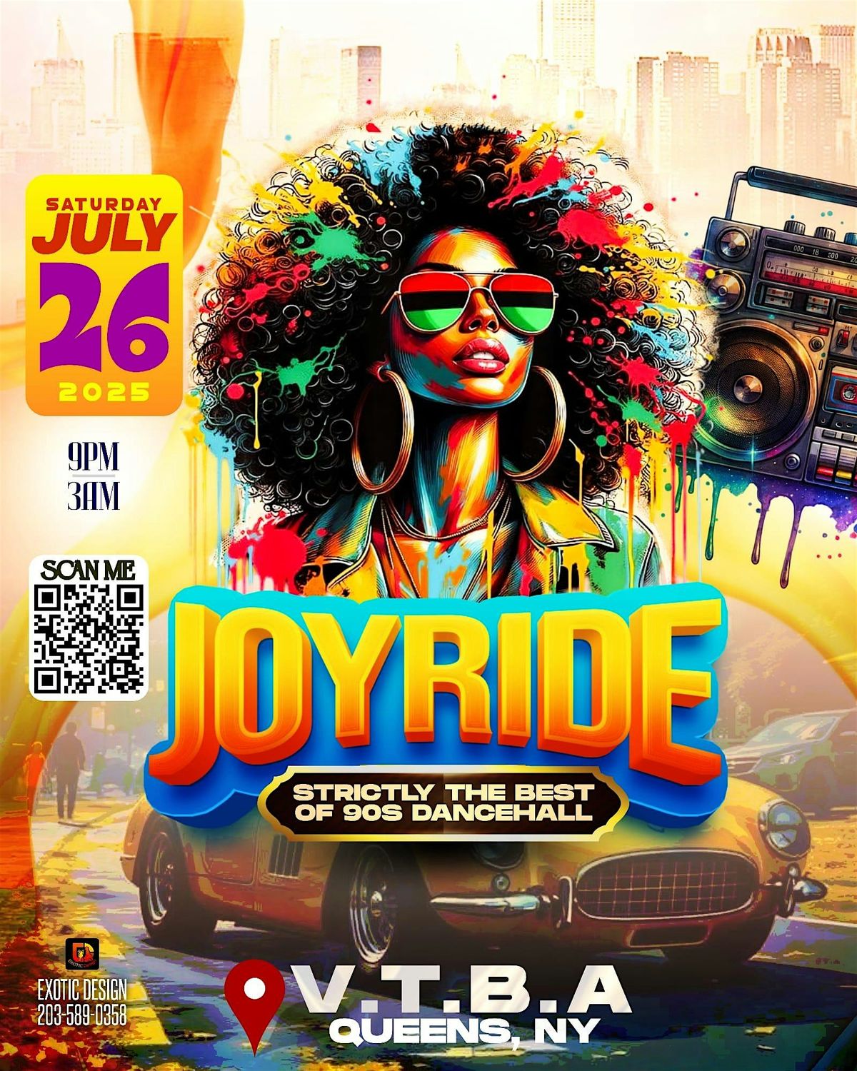 JOYRIDE, 26 July | Event in New York | AllEvents