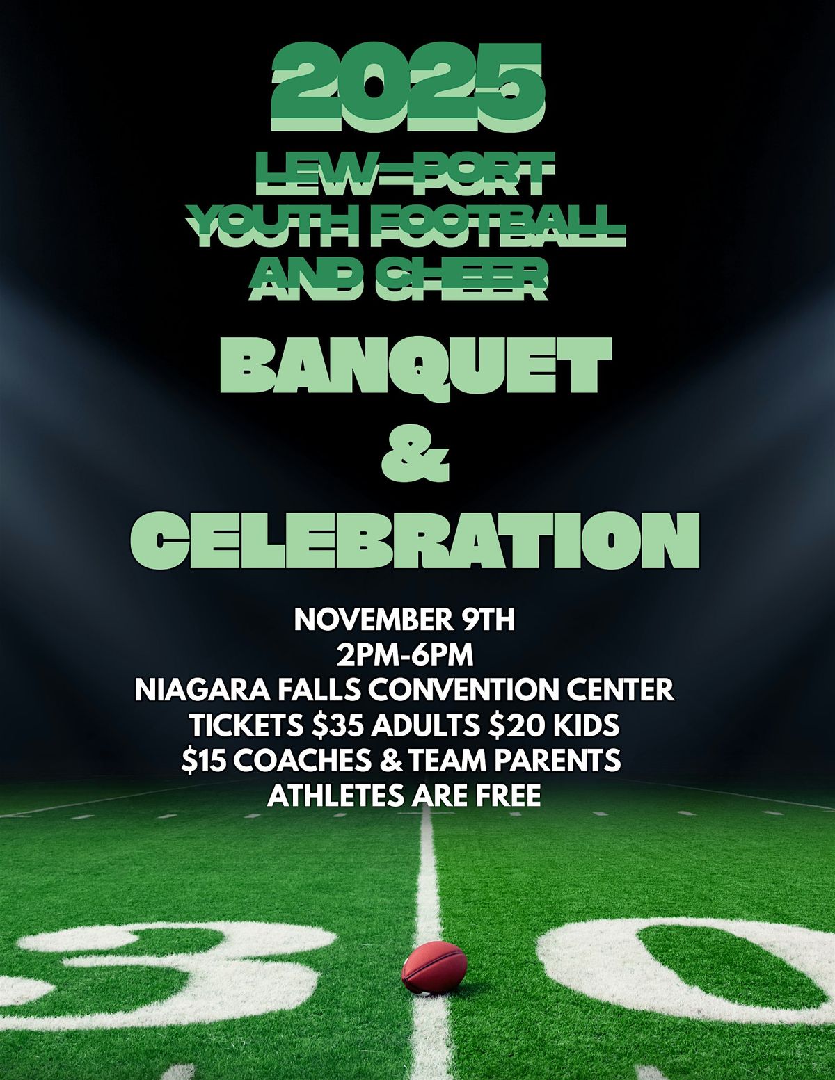 LPYF 2025 Banquet and Celebration, 9 November | Event in Niagara Falls | AllEvents