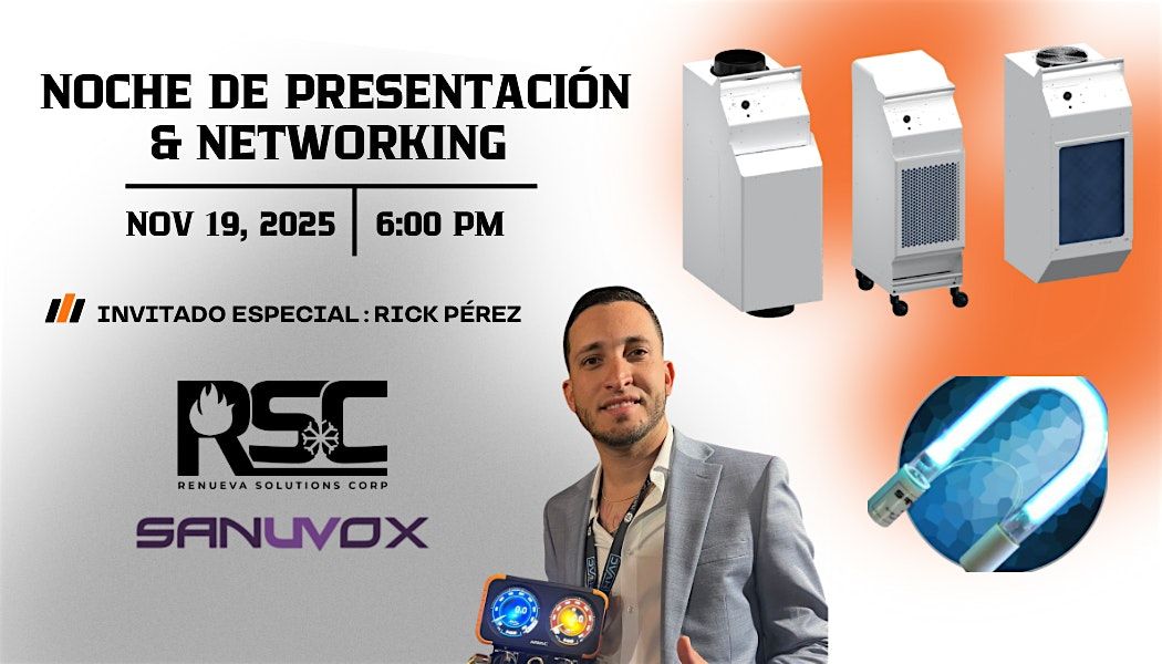 Noche de Presentación & Networking — Renueva Solutions Corp & Multi Supply, 19 November | AllEvents
