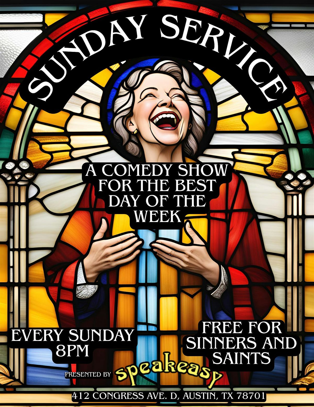 Sunday Service stand up comedy show | Event in Austin | AllEvents