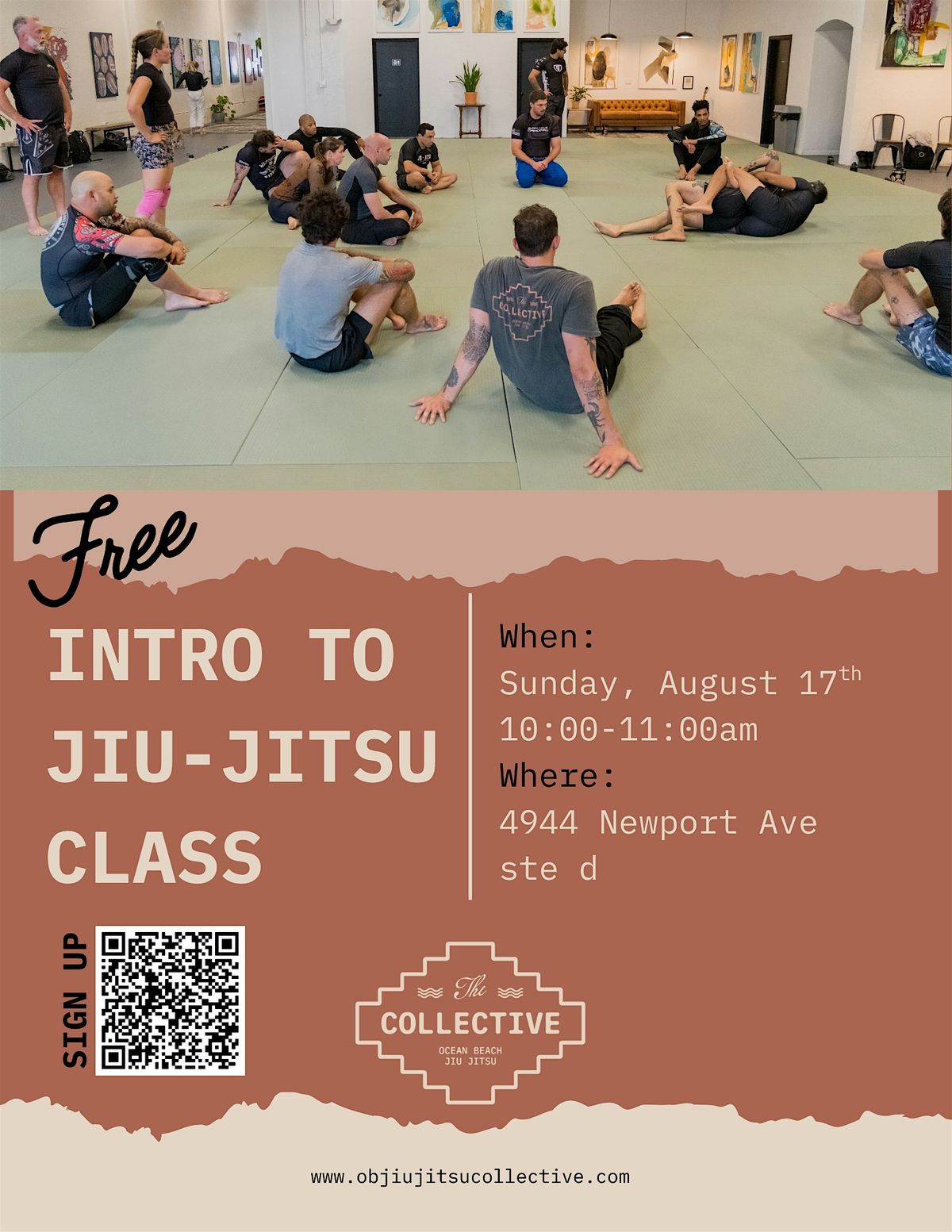Free Intro to Jiu-Jitsu Class, 5 October | Event in San Diego | AllEvents