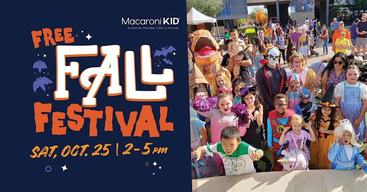 Macaroni Kid Scottsdale Annual Fall Festival, 25 October | Event in Scottsdale | AllEvents